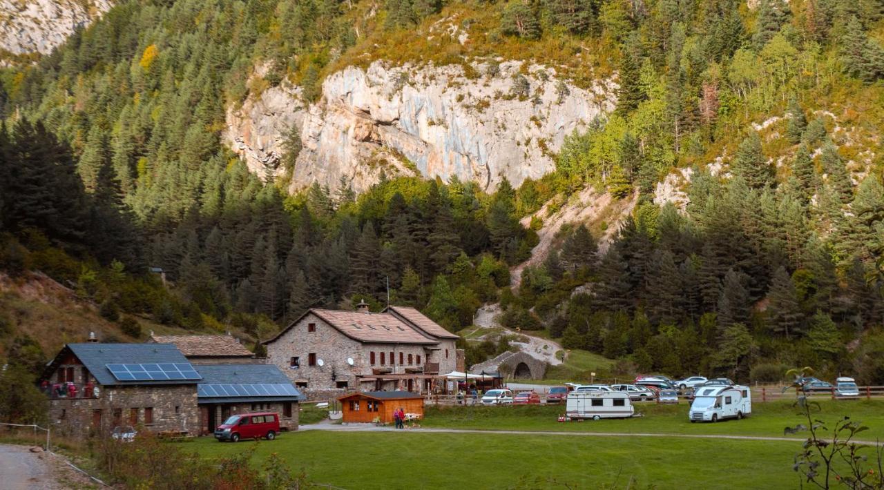Refugio De Bujaruelo Hostel Torla Buitenkant foto